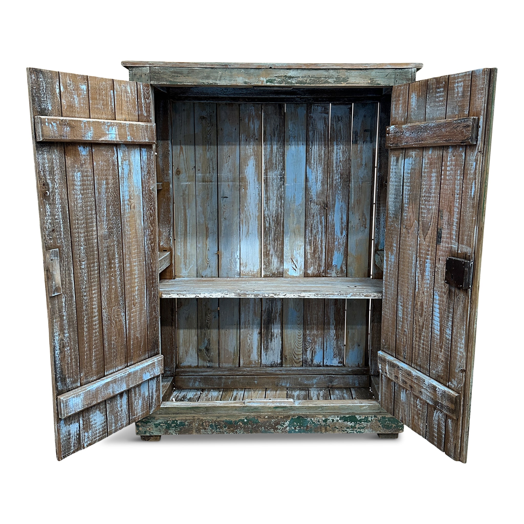 1900's French Patinated Cabinet