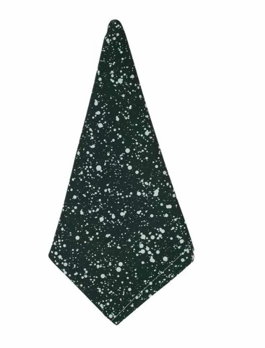 Green Splatter Dinner Napkins