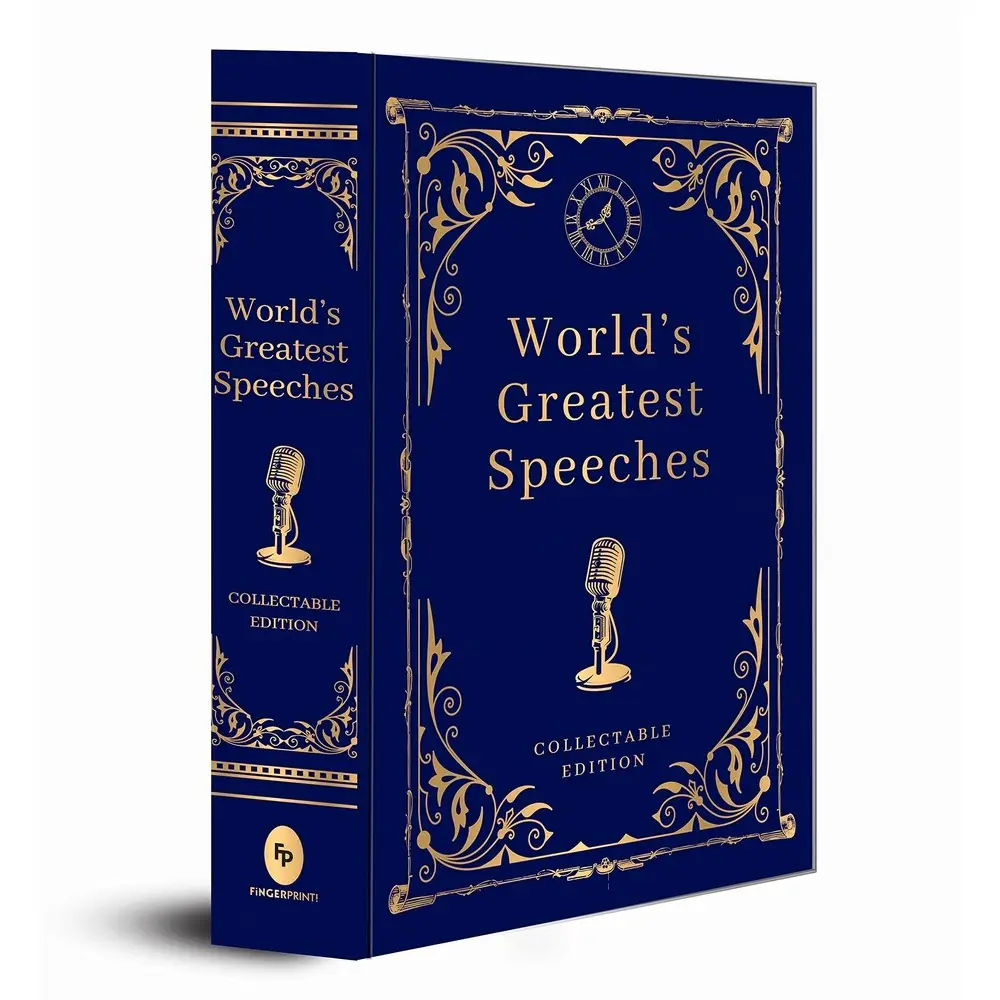 Worlds Greatest Speeches-Deluxe Hardbound Edition