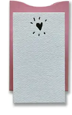 Heart Enclosure Card