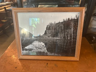 Black & White Yellowstone Photo