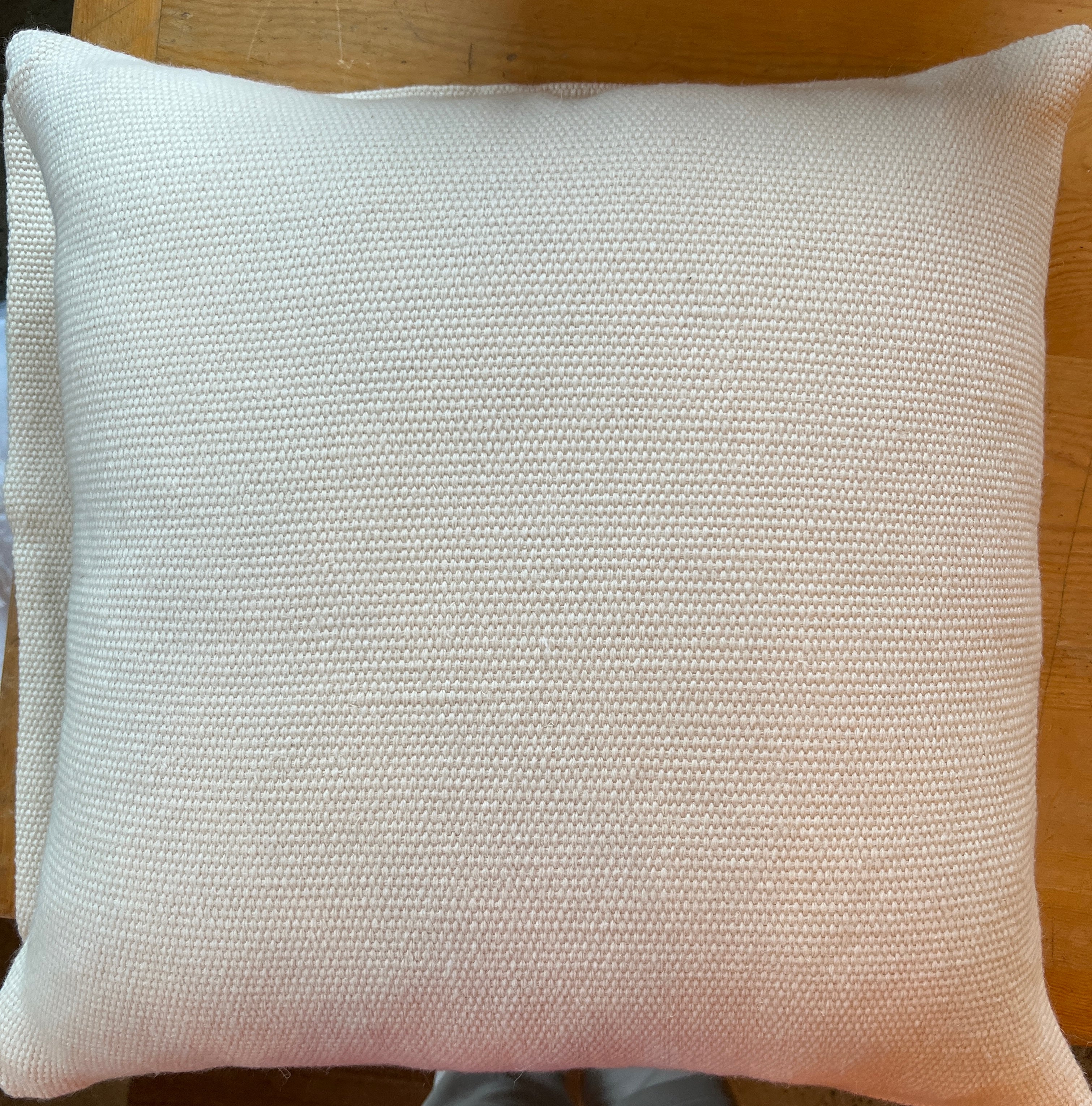 Rosemary Halgarten Cream Alpaca & Linen Pillow 20 x 20"