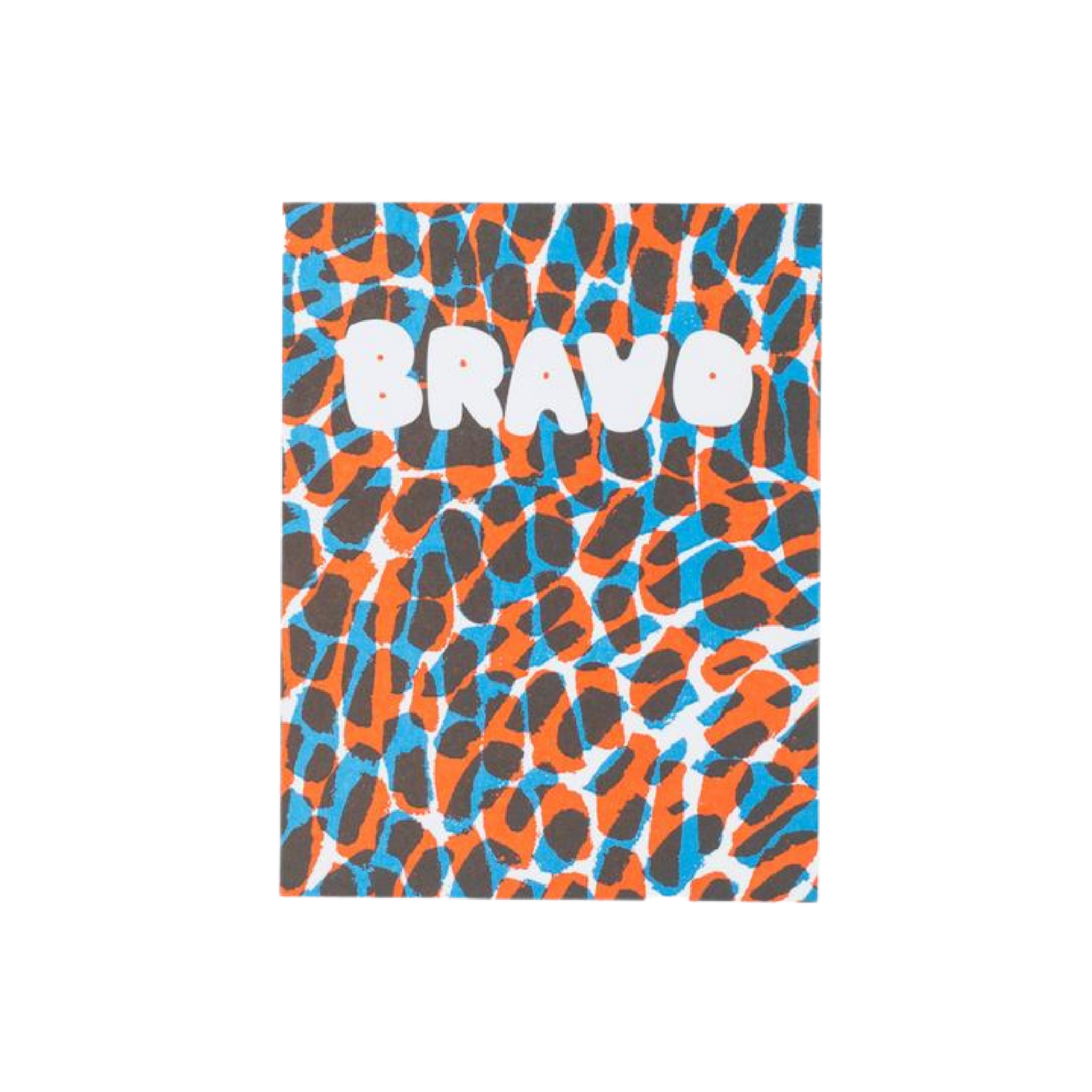 Vibrant Bravo Card