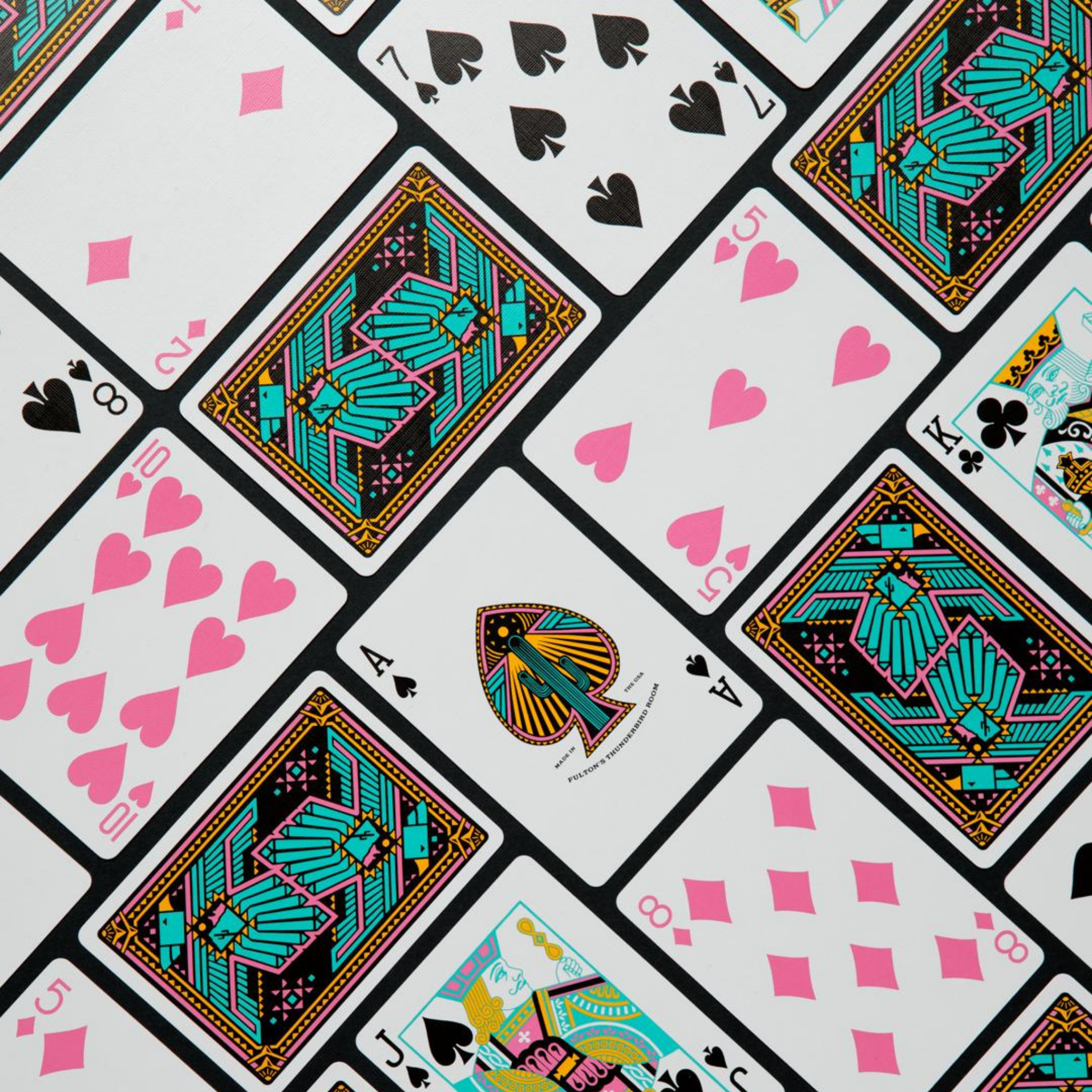 Fulton's Thunderbird Room Playing Cards