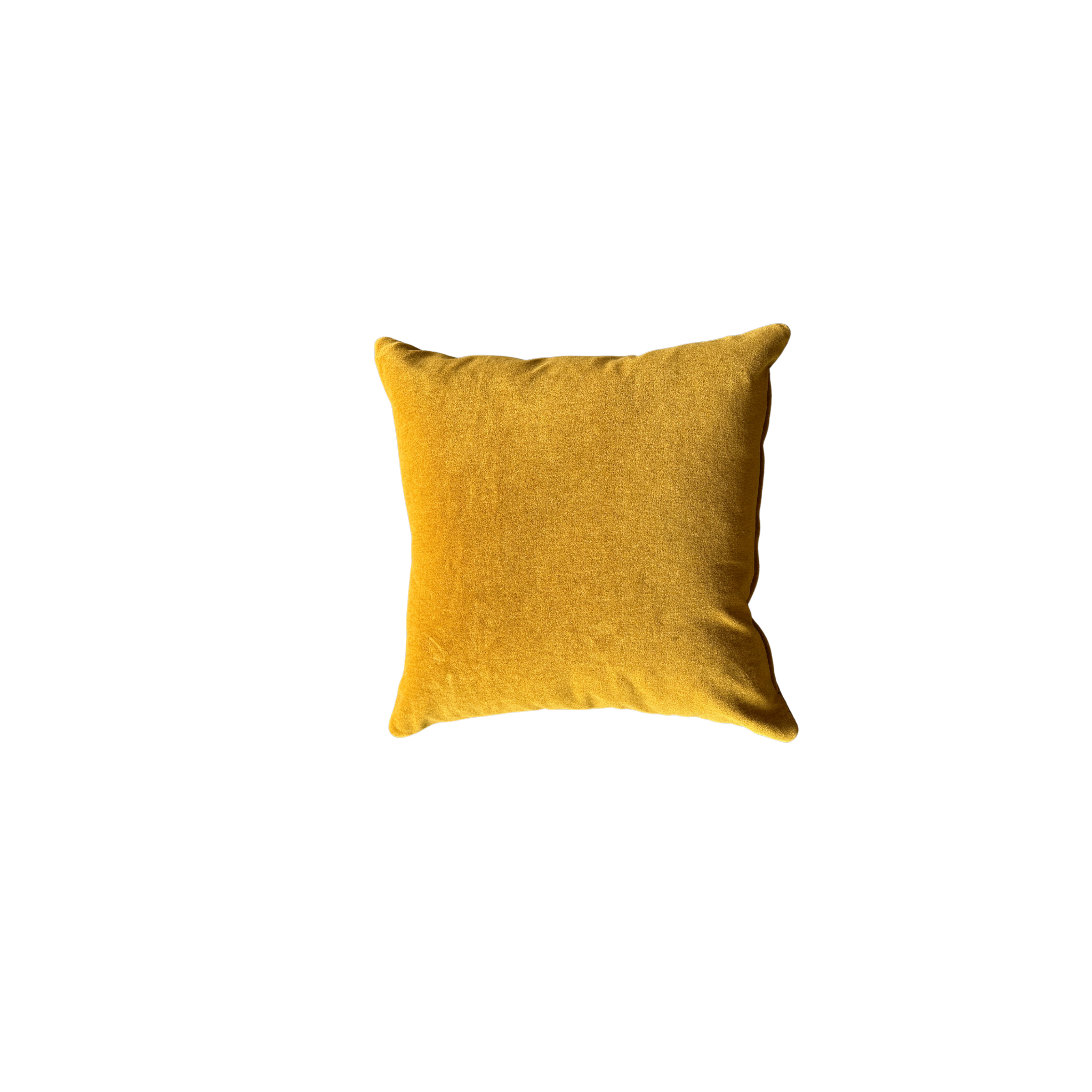 Mr. Mustard Mohair Pillow