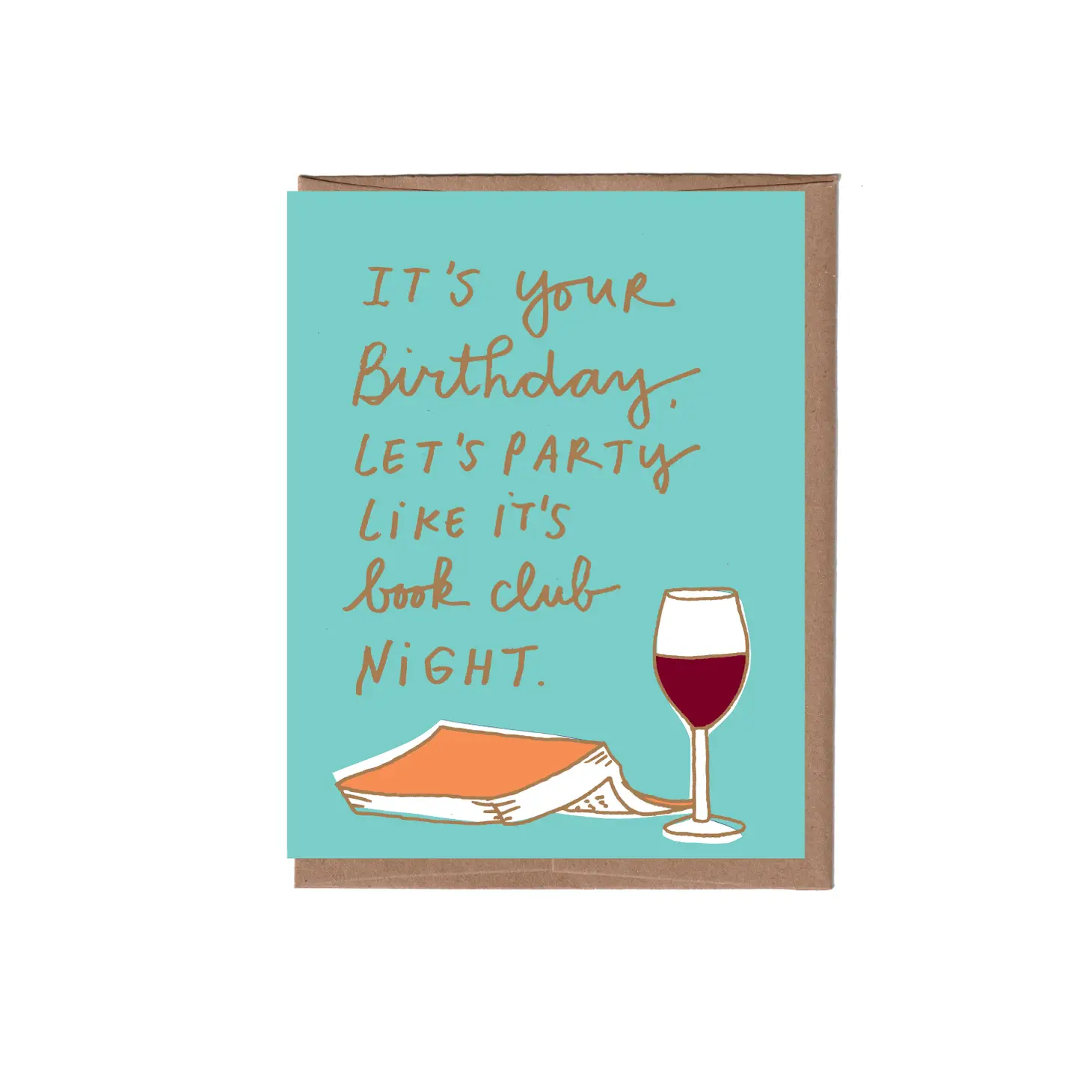Scratch & Sniff Book Club Birthday Card