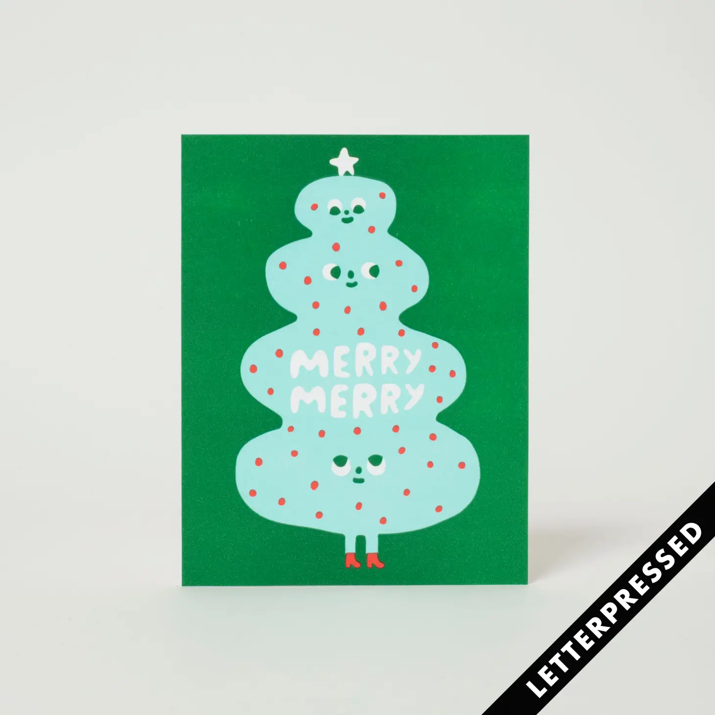Merry, Merry Christmas Tree Card