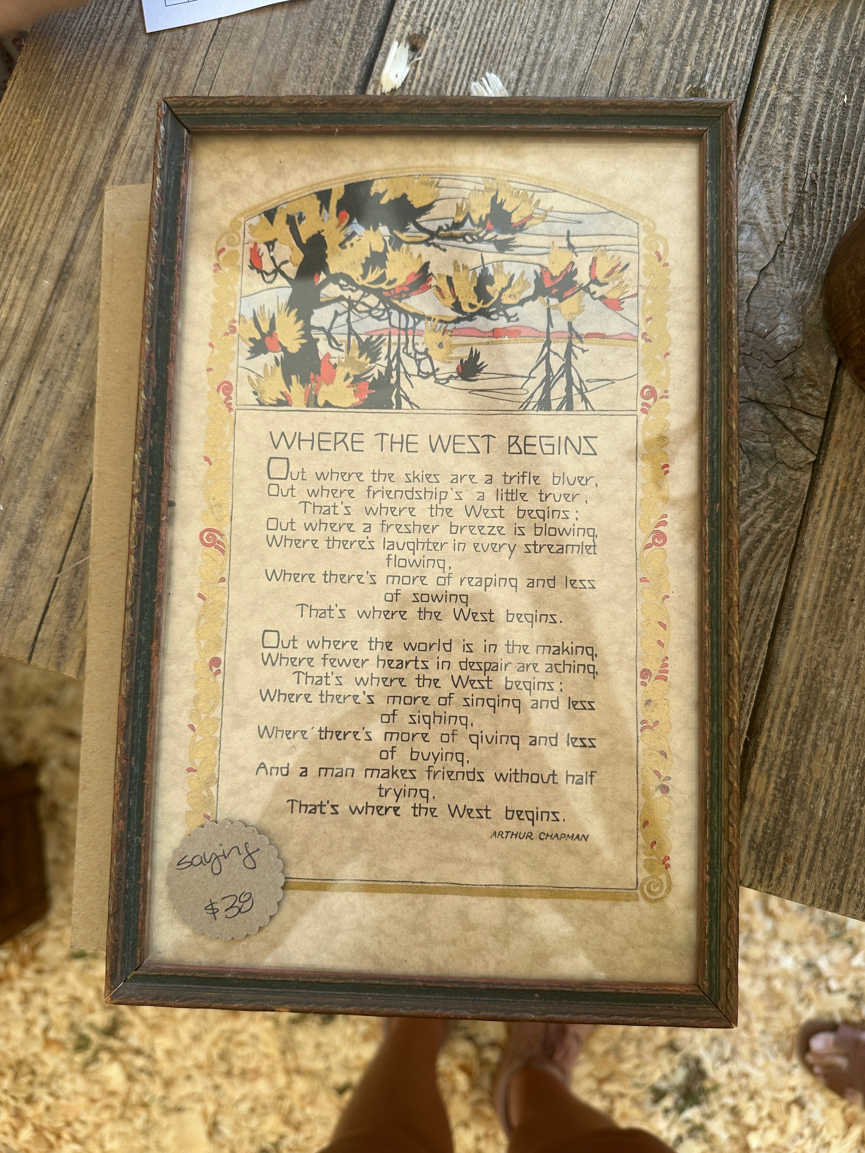 Where The West Begins Print