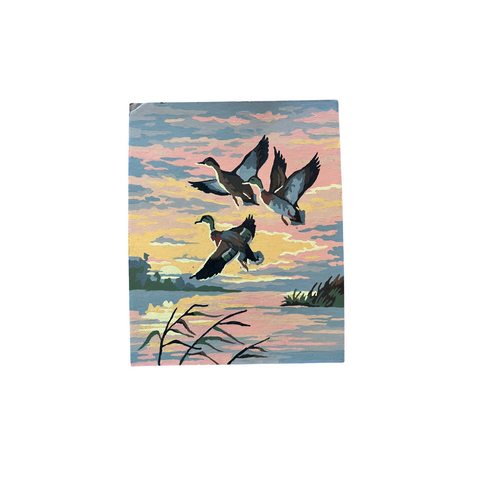 Flying Duck Painting