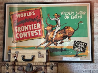 Wildest Show on Earth Rodeo Poster