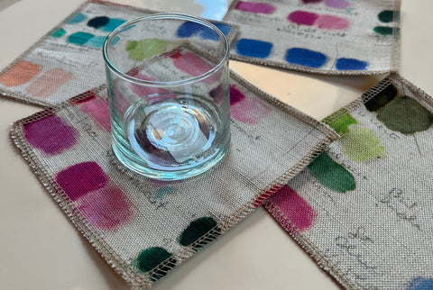 S/4 John Derian Cocktail Napkins