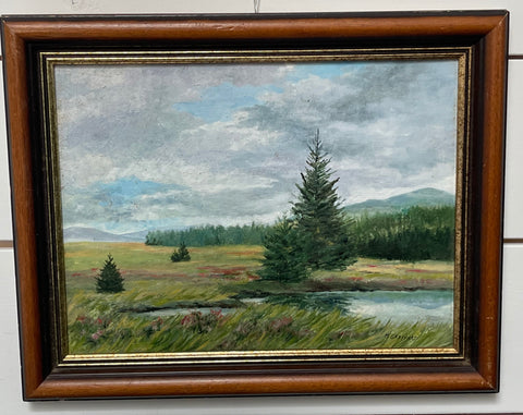 Meadow Landscape Painting
