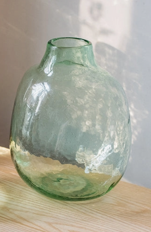 Artisan Glass Irregular Shape Vase-Large-Style B