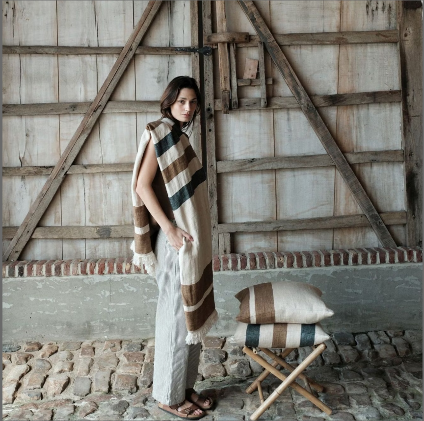 Belgian Towel - Fouta Dakota Stripe