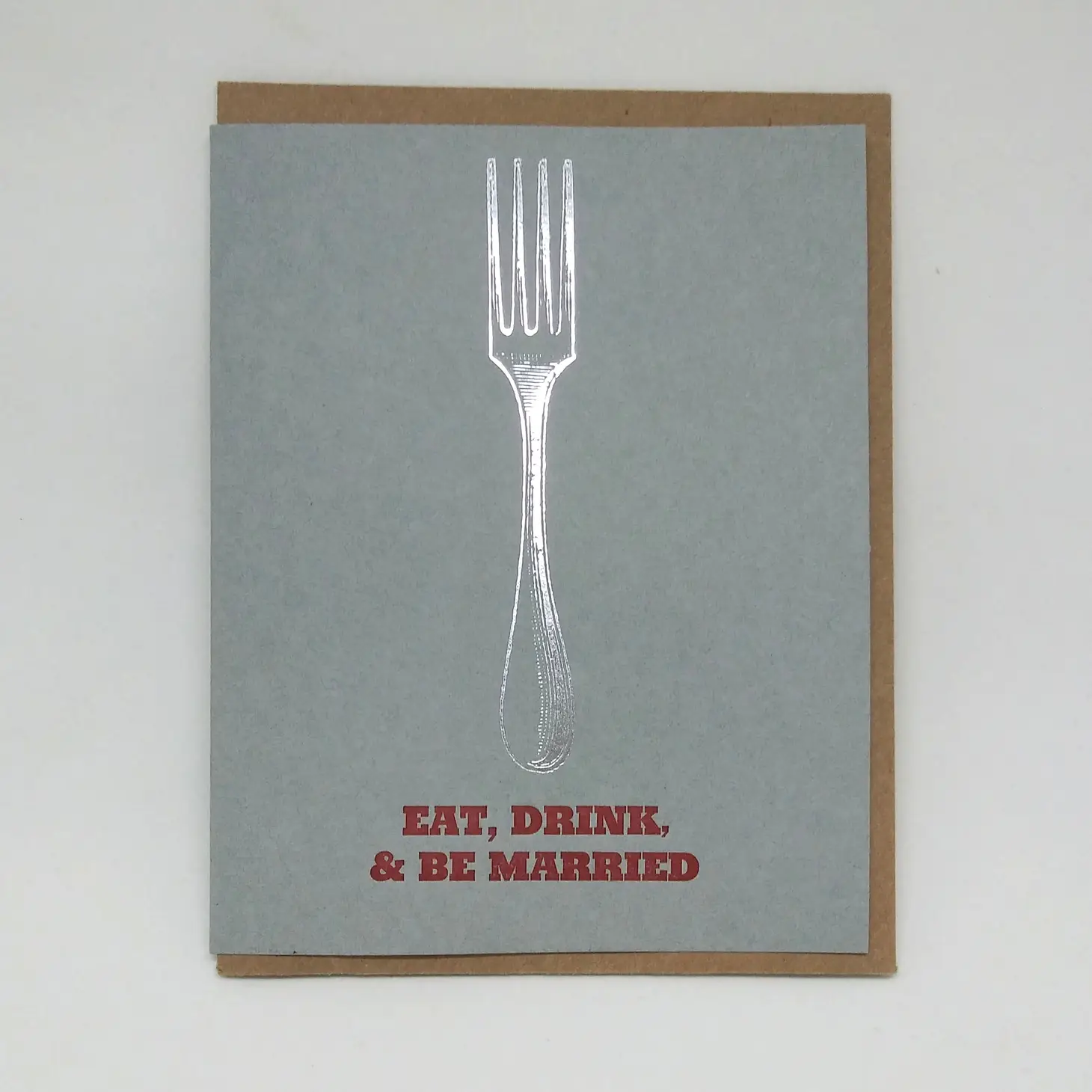 Eat, Drink, and Be Merry Card