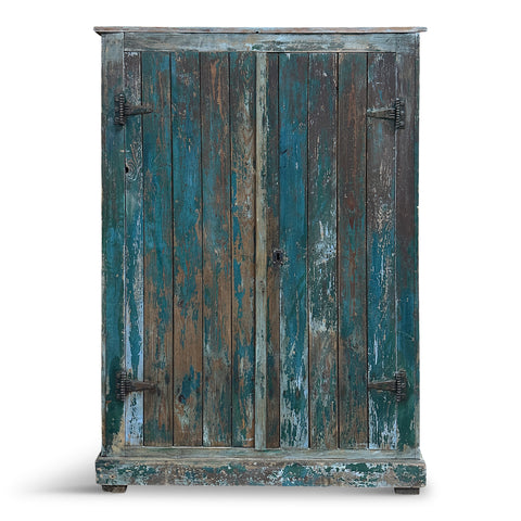 1900's French Patinated Cabinet