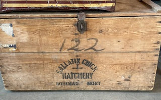 Gallatin Chick Hatchery Crate