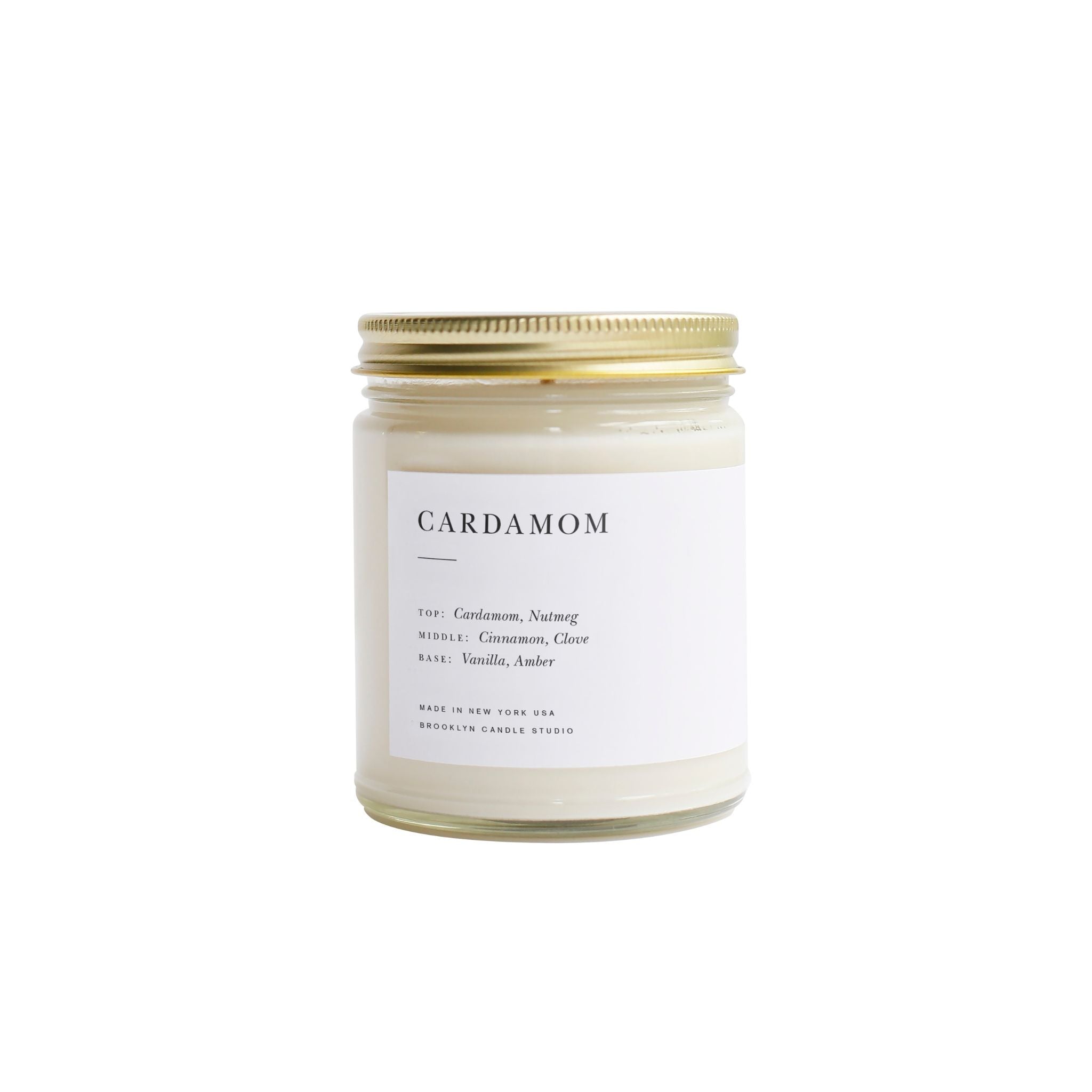 Cardamom Minimalist Candle