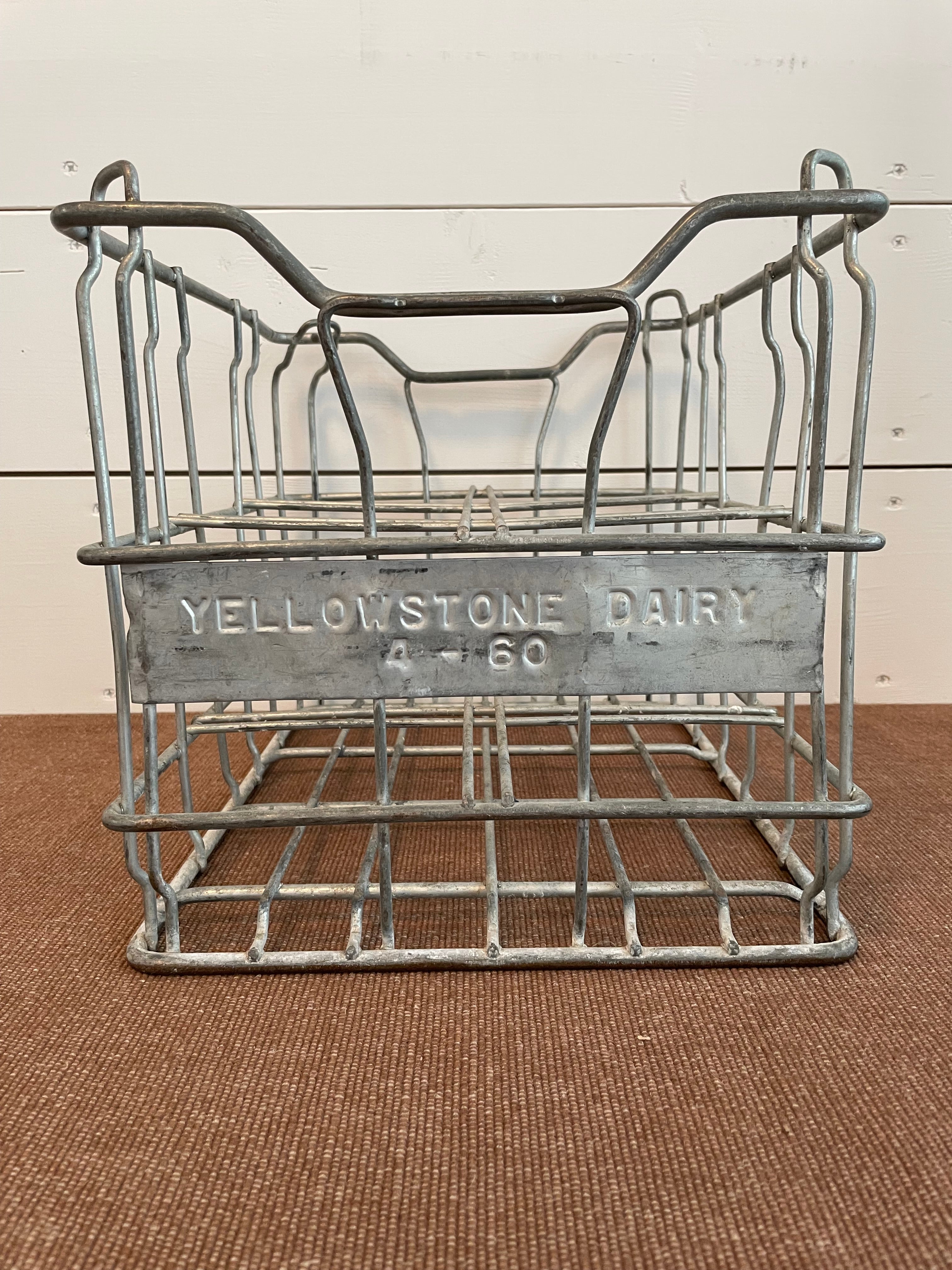 Yellowstone Dairy Crate