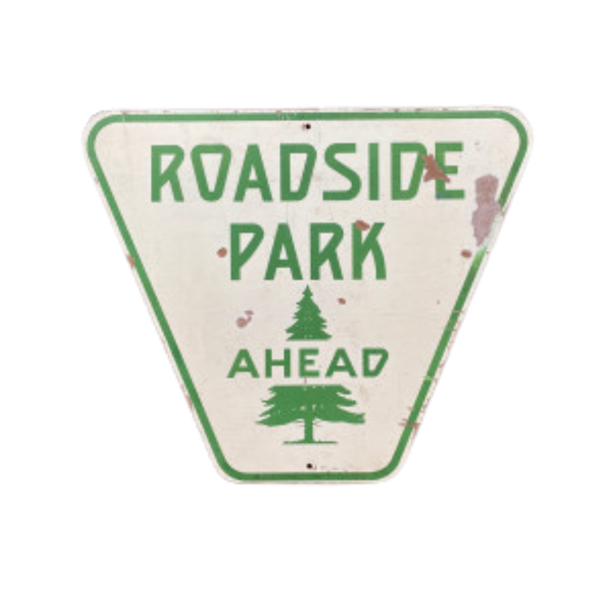 Roadside Park Ahead Sign