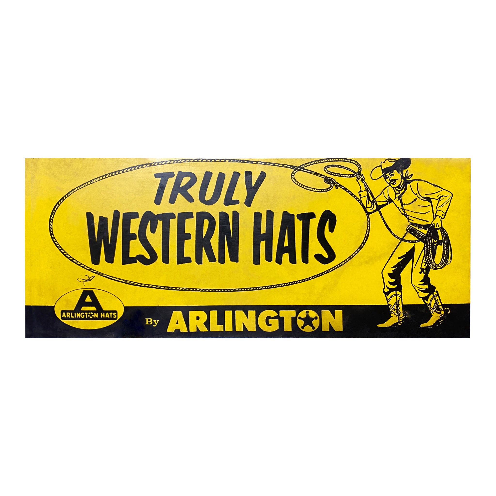 Truly Western Hats Sign