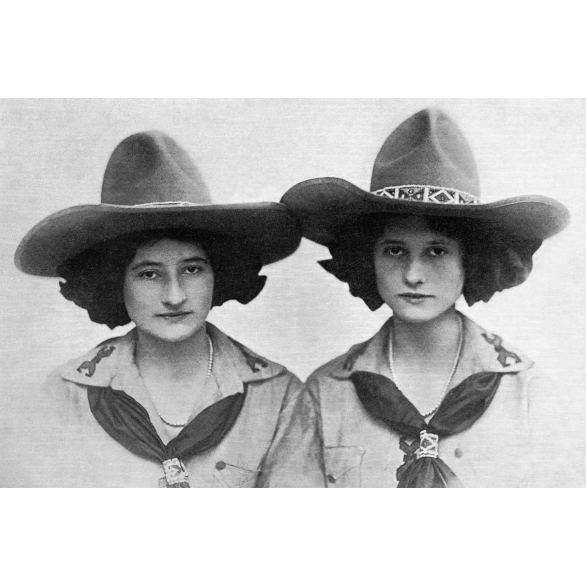 The Perry Sisters 101 Ranch Oklahoma - Doubleday - ca. 1925 Photograph