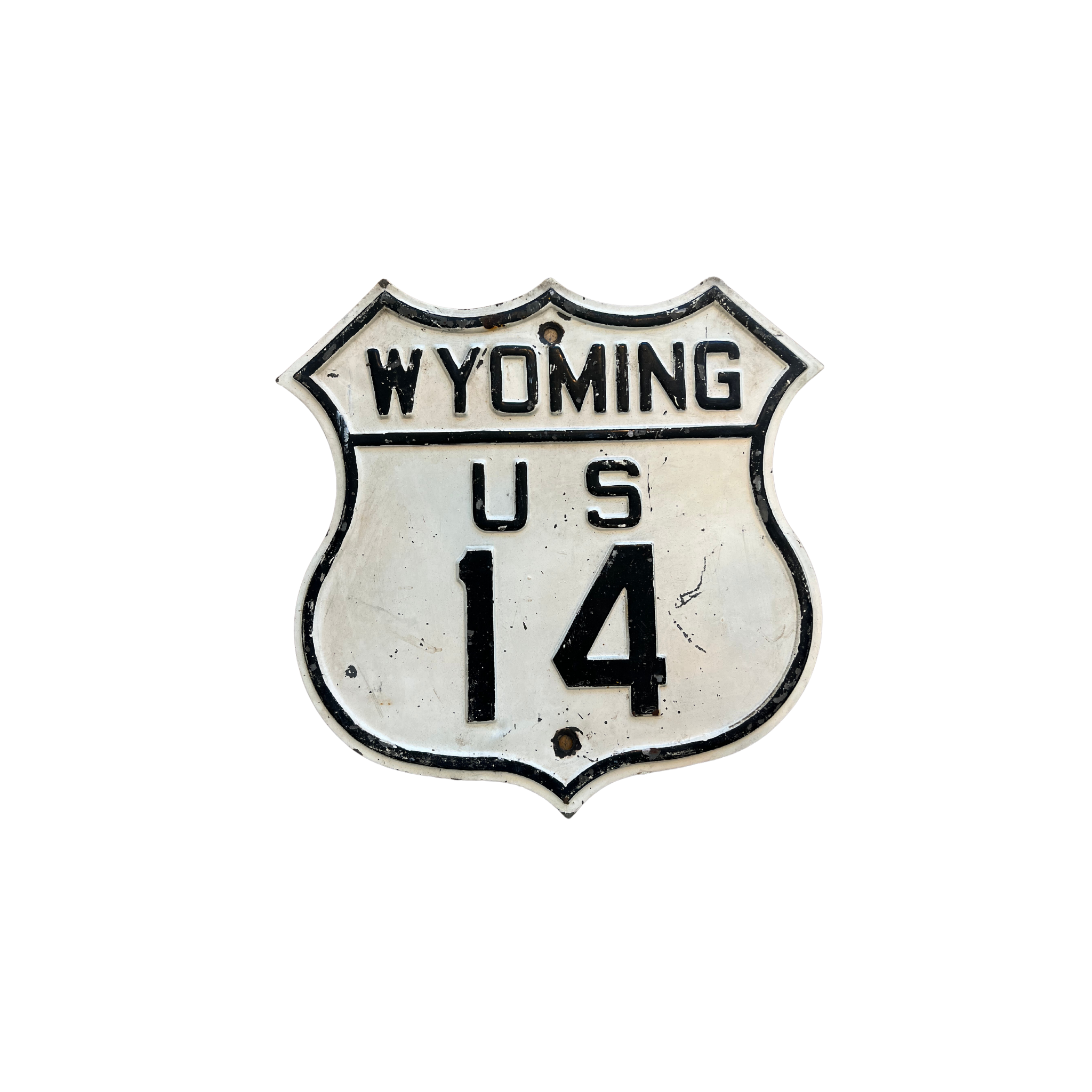 Wyoming Hwy 14 Sign
