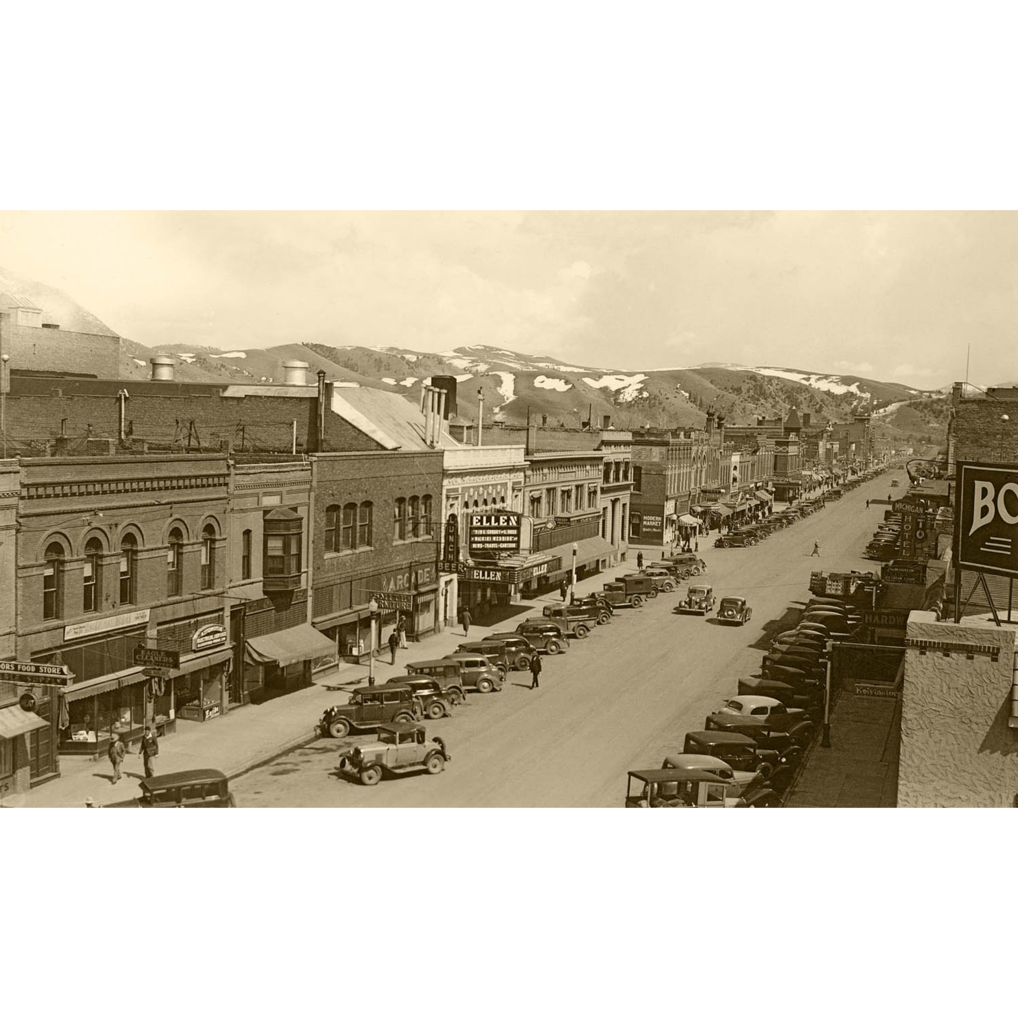 1937 Bozeman Main Street