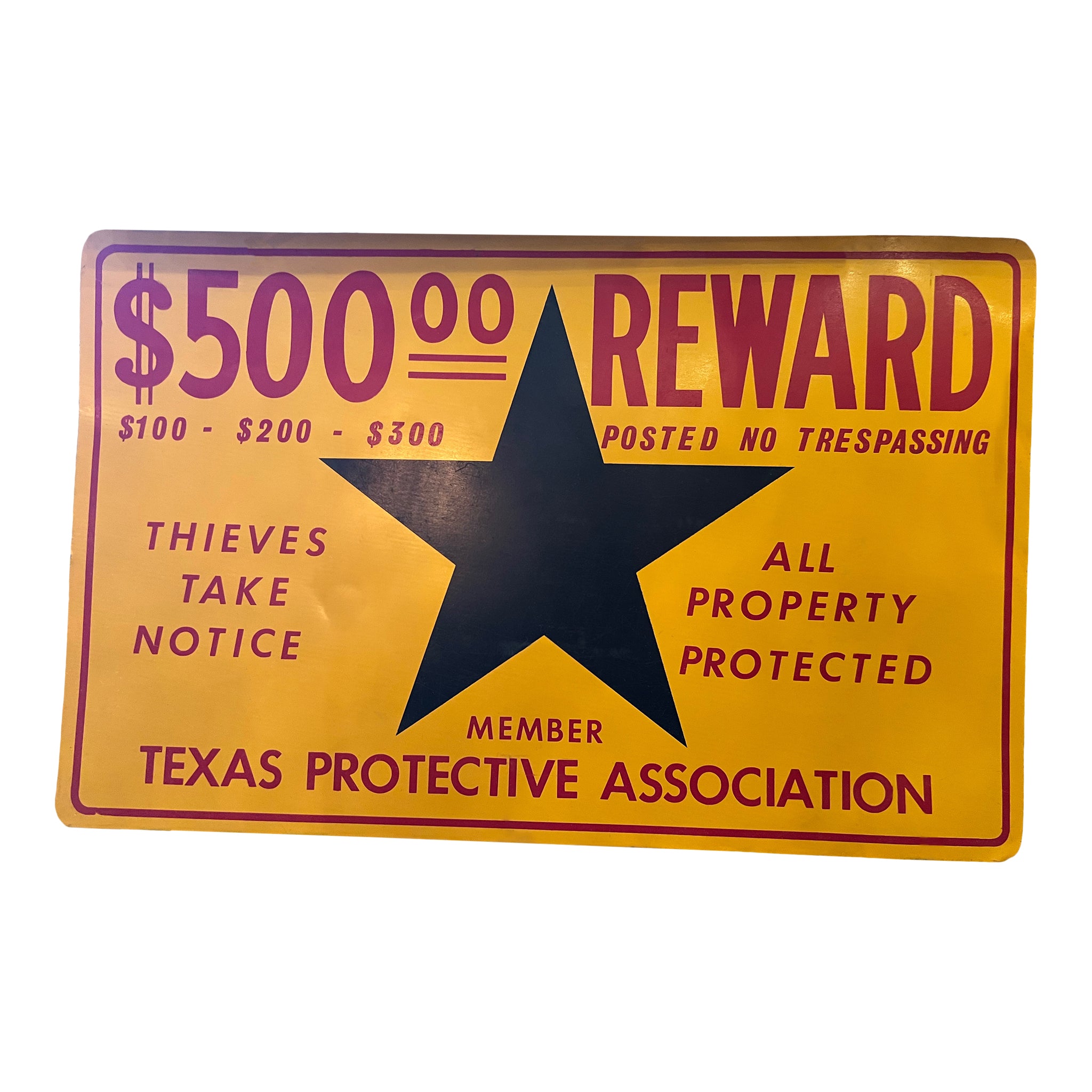 $500 Reward Sign